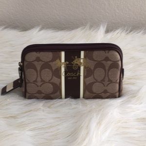 Coach cosmetic bag